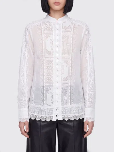 Zimmermann Shirt Woman Color Ivory In White