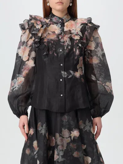 ZIMMERMANN SHIRT ZIMMERMANN WOMAN COLOR BLACK,G44232002