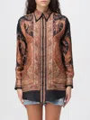 Zimmermann Longline Paisley Pattern Top In Multi