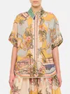 Zimmermann Tallow Shirt In Multicolor