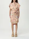 Zimmermann Illuminate Sleeveless Tunic Guava Morning