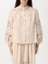 Zimmermann Shirt  Woman Color Yellow Cream In Neutral
