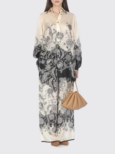 Zimmermann Shirt  Woman Color Yellow Cream In Black