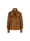 Zimmermann Shirts In Brown