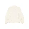 Zimmermann Floral-embroidered Shirt In White