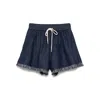 Zimmermann Rhiannon Drawstring Shorts In Black