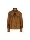Zimmermann Shirts In Brown