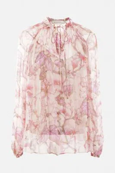 Zimmermann Shirts In Pink & Purple