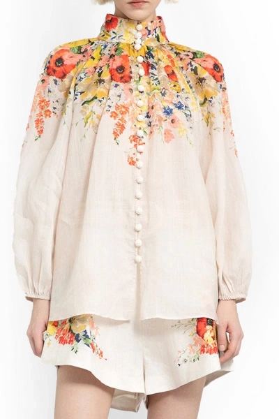 Zimmermann Shirts In Off-white