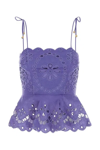 Zimmermann Shirts In Purple