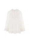 Zimmermann Ascension Lace Yok Tunic In White