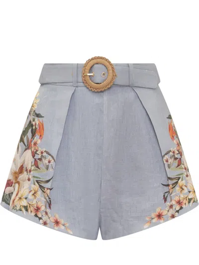 Zimmermann Short Lexi Truck In Blue