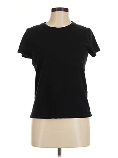 Pre-owned Zimmermann Short Sleeve T-shirt In Black