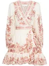 ZIMMERMANN ZIMMERMANN SHORT WAVERLY WRAP DRESS