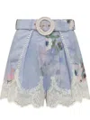 Zimmermann Shorts In Blue