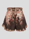 Zimmermann Shorts In Brown