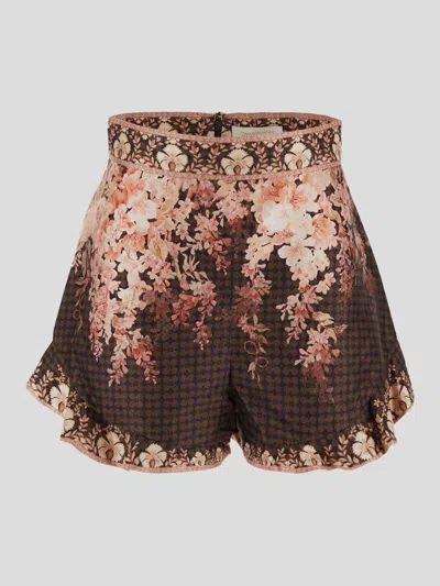 Zimmermann Shorts In Brown