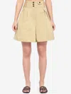 Zimmermann Rebellion Cargo Shortss Beige In Neutral
