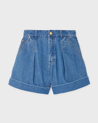 ZIMMERMANN ZIMMERMANN SHORTS DENIM TAILORED