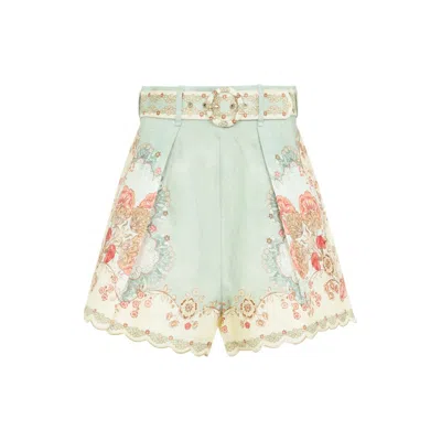 Zimmermann Shorts In Green