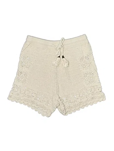 Pre-owned Zimmermann Shorts In Ivory