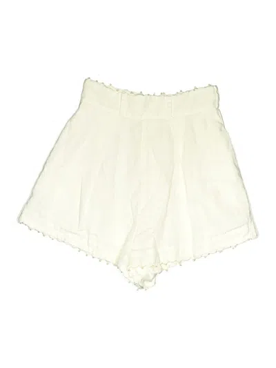 Pre-owned Zimmermann Shorts In White