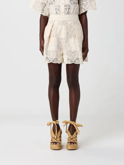 Zimmermann Shorts Woman  In Neutral