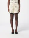 Zimmermann Shorts  Woman Color Beige In Neutral