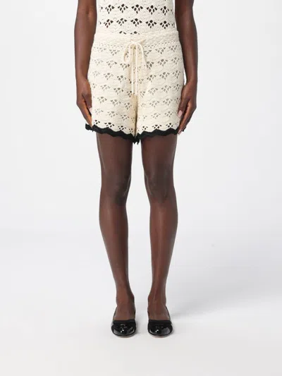Zimmermann Shorts  Woman Color Beige In Neutral