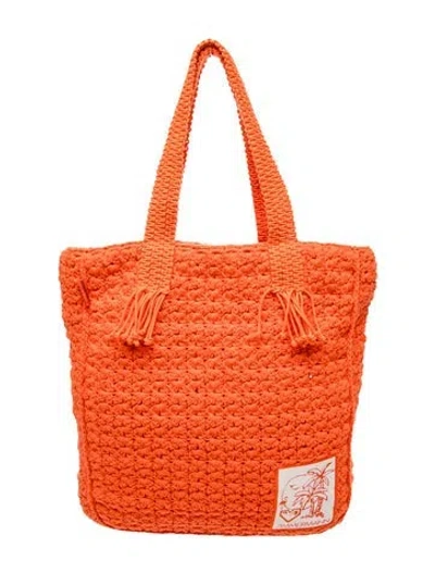 Pre-owned Zimmermann Shoulder Bag In Orange