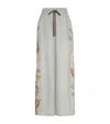 Zimmermann Sage Multi Floral Silk Habotai Coco Trousers