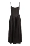 Zimmermann Silk Dress In Black