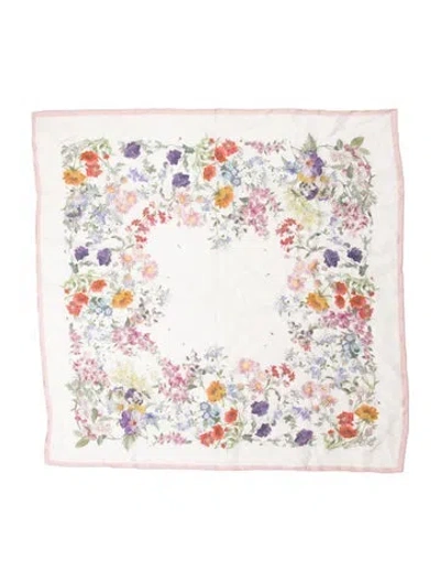 Pre-owned Zimmermann Silk Floral Print Bandeau In Neutral