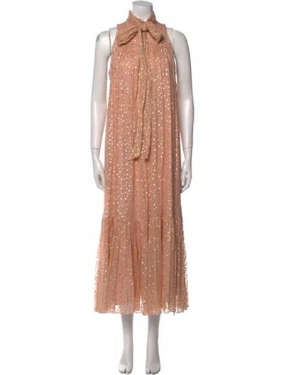 Pre-owned Zimmermann Silk Long Dress
