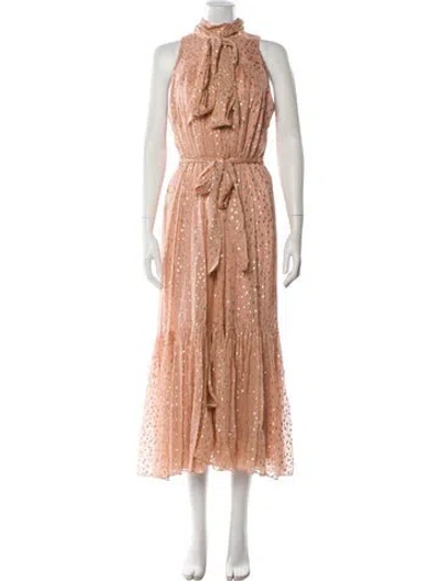 Pre-owned Zimmermann Silk Long Dress