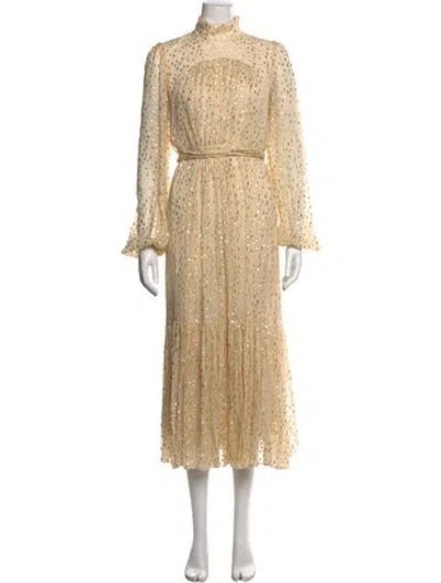 Pre-owned Zimmermann Silk Long Dress