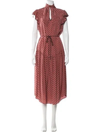 Pre-owned Zimmermann Silk Long Dress In Pink