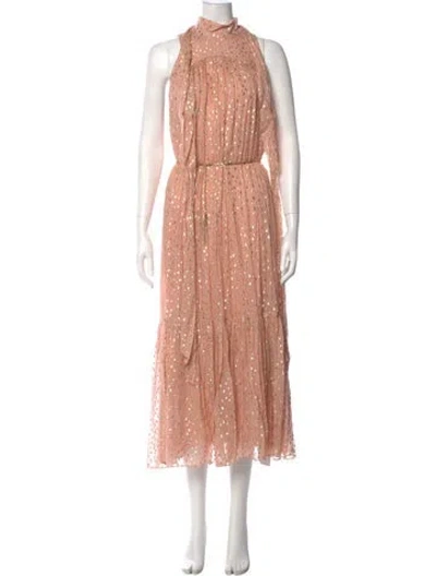 Pre-owned Zimmermann Silk Long Dress W/ Tags