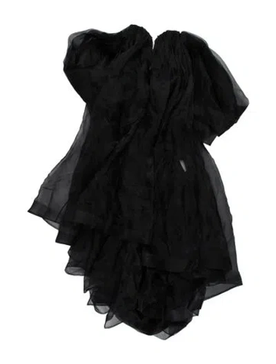 Pre-owned Zimmermann Silk Long Dress W/ Tags In Black
