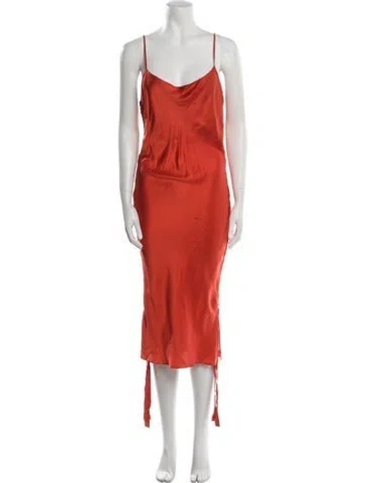 Pre-owned Zimmermann Silk Midi Length Dress