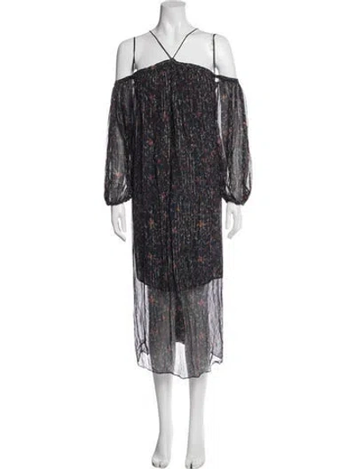 Pre-owned Zimmermann Silk Midi Length Dress