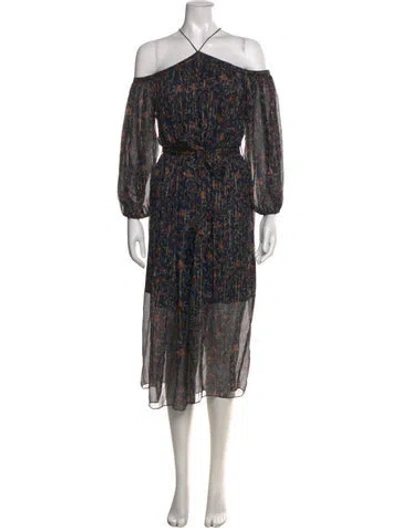 Pre-owned Zimmermann Silk Midi Length Dress