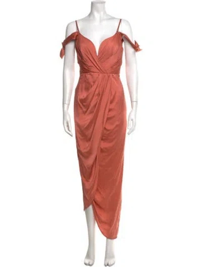 Pre-owned Zimmermann Silk Midi Length Dress In Pink