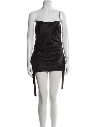 Pre-owned Zimmermann Silk Midi Length Dress In Purple