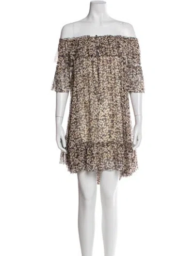 Pre-owned Zimmermann Silk Mini Dress