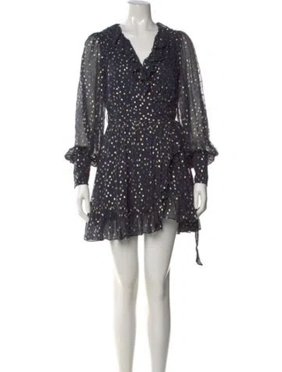 Pre-owned Zimmermann Silk Mini Dress