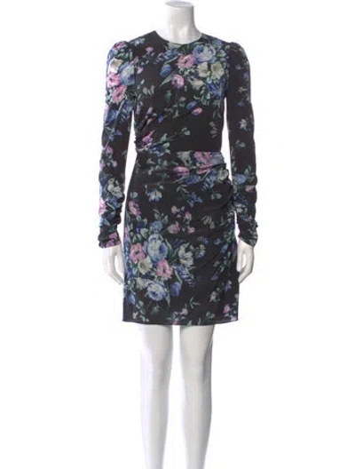 Pre-owned Zimmermann Silk Mini Dress In Black