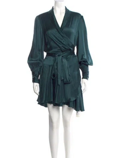 Pre-owned Zimmermann Silk Mini Dress In Multi