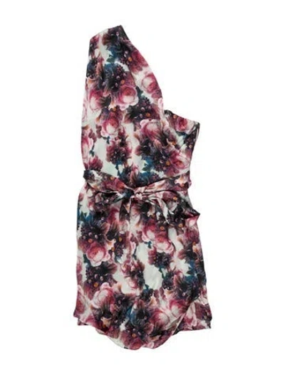 Pre-owned Zimmermann Silk Mini Dress In Multi