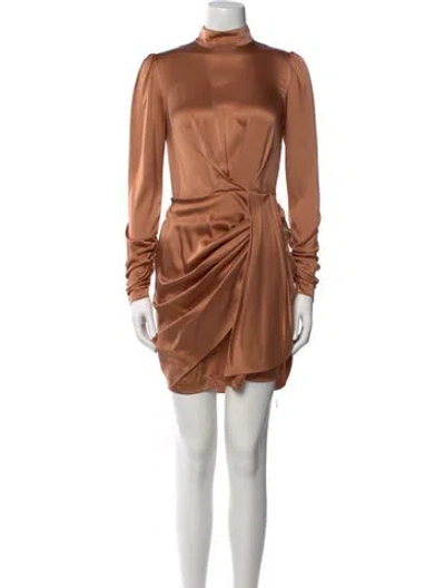 Pre-owned Zimmermann Silk Mini Dress In Pink